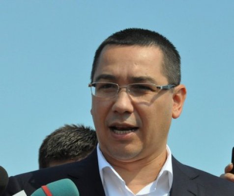 Ponta: Duminică seară nu o să rostesc 